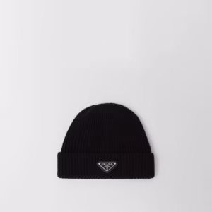 Wool and cashmere beanie